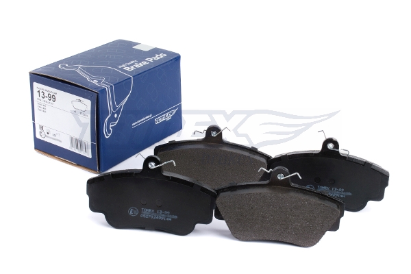 Sada brzdových platničiek kotúčovej brzdy TOMEX Brakes